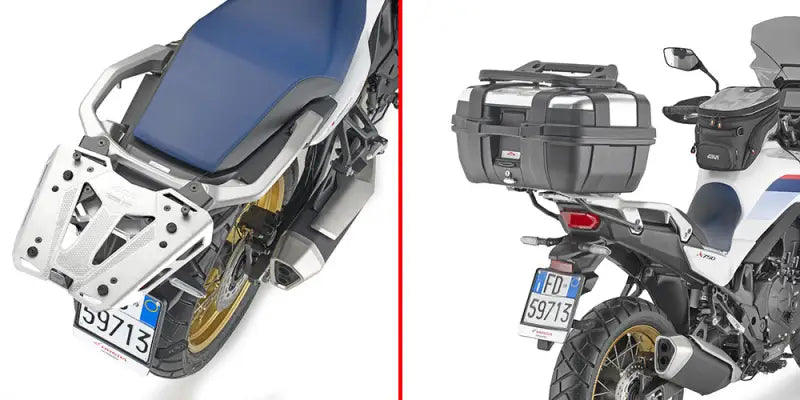 Specific Rear Rack Monolock/Monokey Aluminium Hon - GIVI