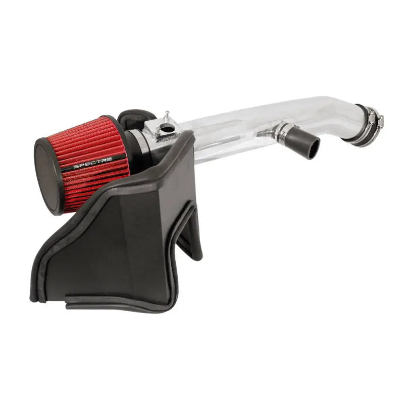 Spectre 10190 Spectre 06-12 Lexus IS250/IS350 V6-2.5/3.5L F/I Air Intake Kit - Polished w/Red Filter