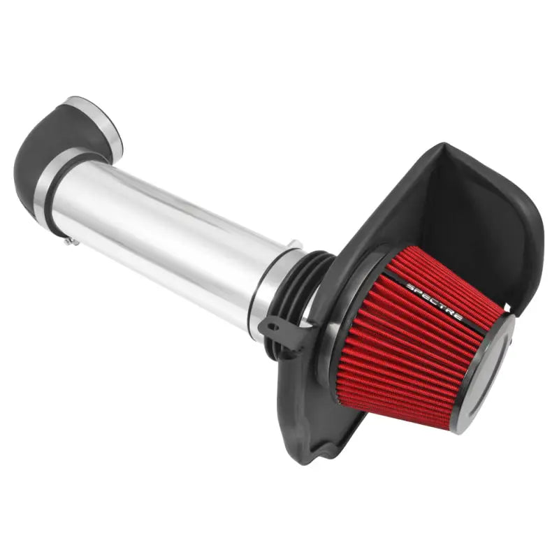 Spectre 9036 Spectre 11-17 Dodge Challenger/Charger 5.7L V8 Air Intake Kit - Polished w/Red Filter