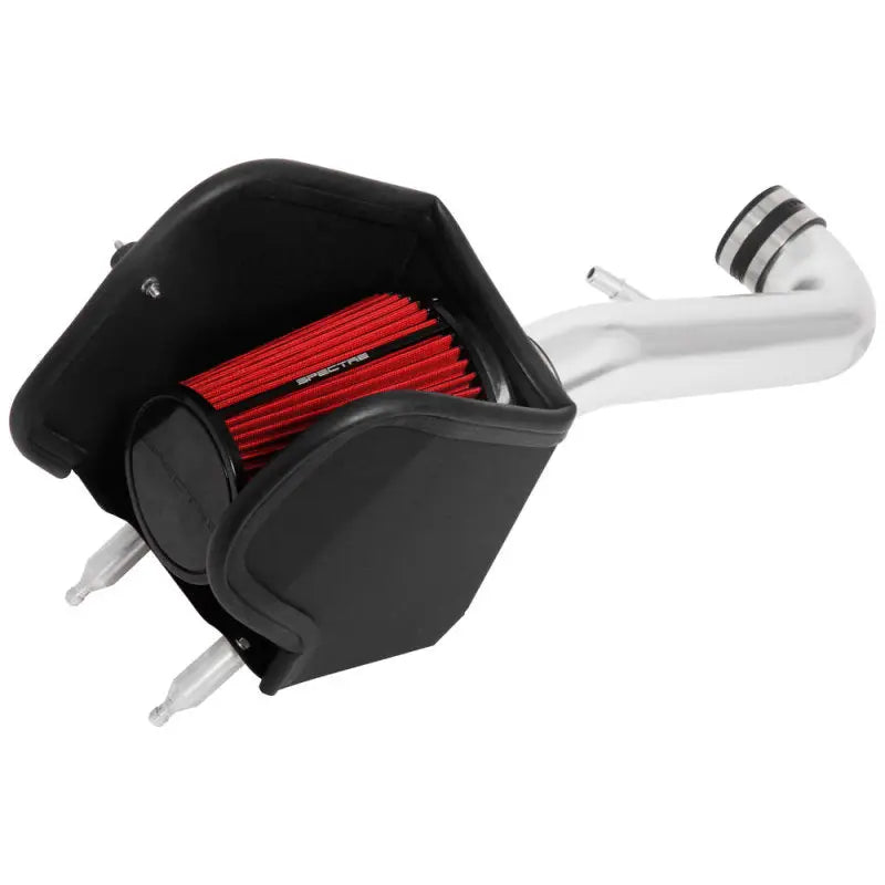 Spectre 9089 Spectre 2018 Jeep Wrangler V6-3.6L F/I Air Intake Kit - Polished w/Red Filter