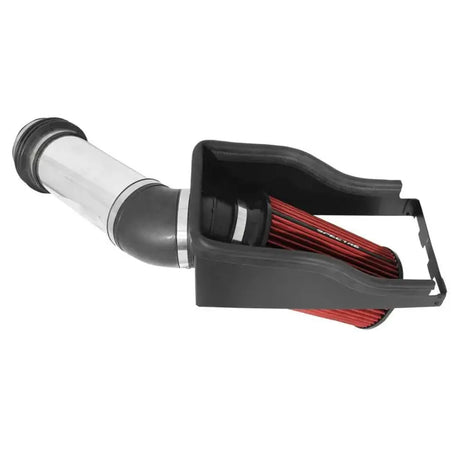 Spectre 99-03 Ford F250/350 V8-7.3L DSL Air Intake Kit - Polished w/Red Filter - Truck & Automotive