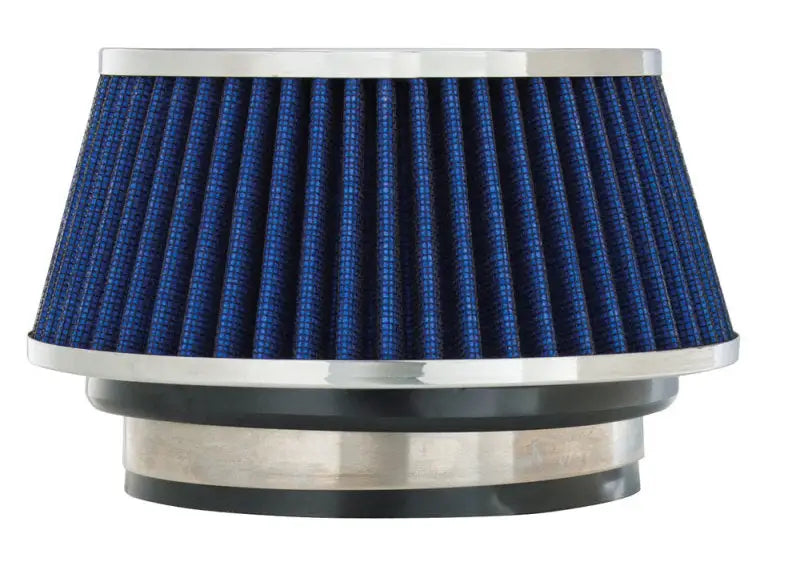 Spectre Adjustable Conical Air Filter 2-1/2in. Tall (Fits 3in. / 3-1/2in. / 4in. Tubes) - Blue 