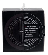 Spectre Adjustable Conical Air Filter 2-1/2in. Tall (Fits 3in. / 3-1/2in. / 4in. Tubes) - Black - Truck & Automotive