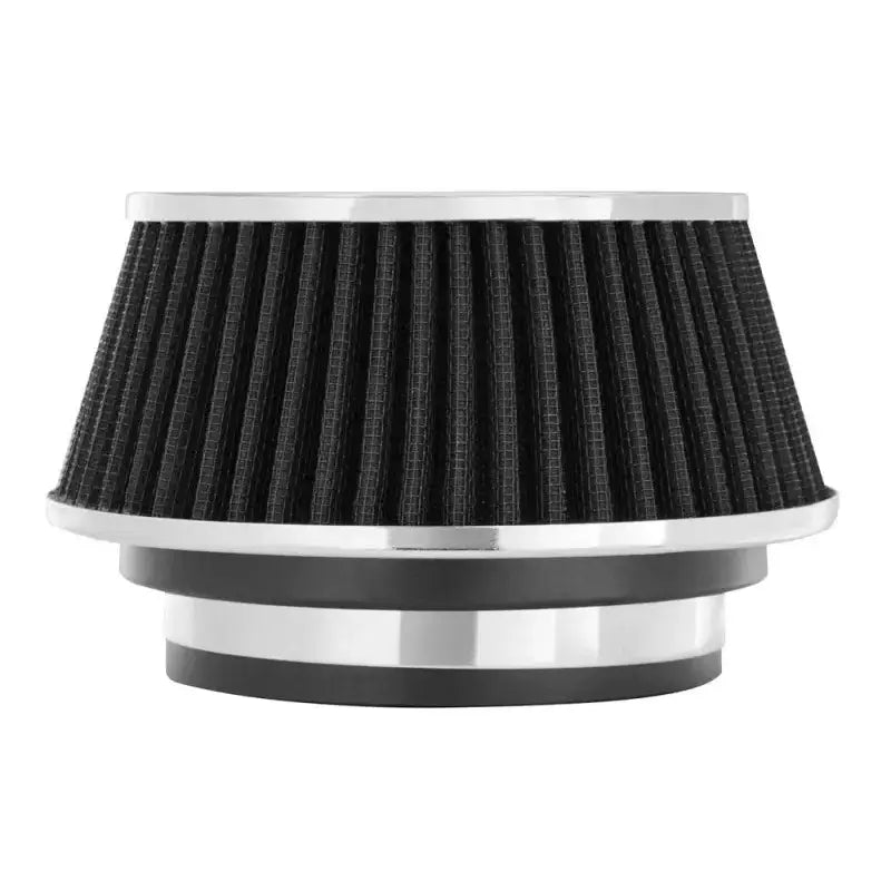 Spectre Adjustable Conical Air Filter 2-1/2in. Tall (Fits 3in. / 3-1/2in. / 4in. Tubes) - Black - Truck & Automotive