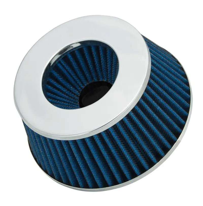 Spectre Adjustable Conical Air Filter 2-1/2in. Tall (Fits 3in. / 3-1/2in. / 4in. Tubes) - Blue 