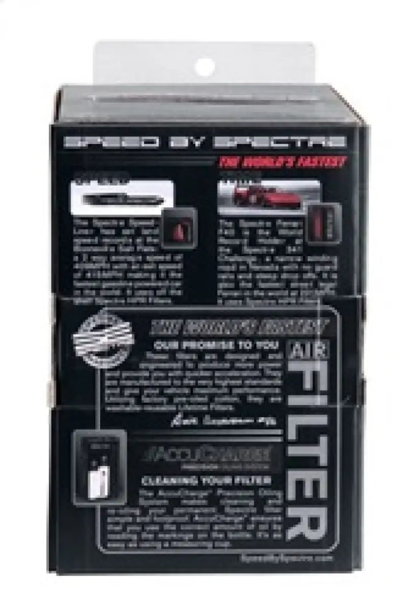 Spectre Adjustable Conical Air Filter 2-1/2in. Tall (Fits 3in. / 3-1/2in. / 4in. Tubes) - Blue 