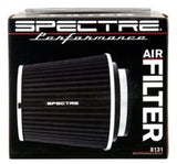 Spectre Adjustable Conical Air Filter 5-1/2in. Tall (Fits 3in. / 3-1/2in. / 4in. Tubes) - Black - Truck & Automotive