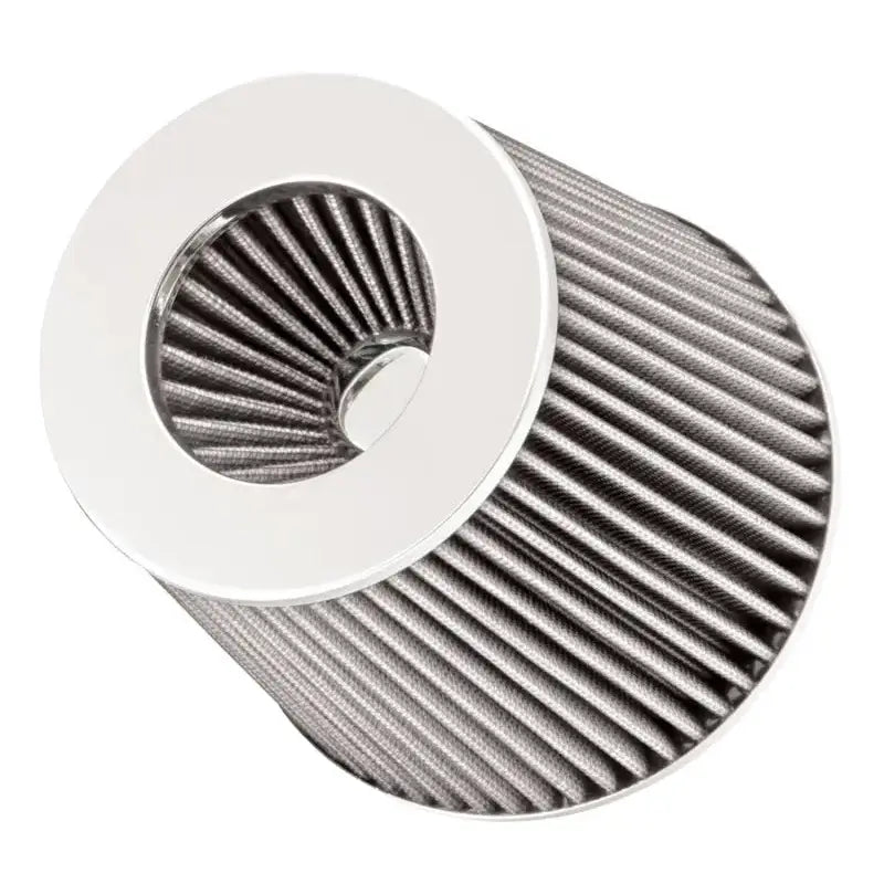 Spectre Adjustable Conical Air Filter with Pleated Mesh for optimal engine airflow