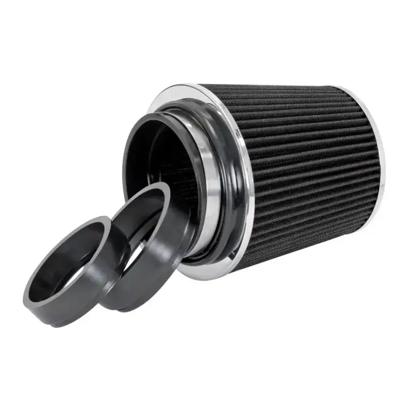 Spectre Adjustable Conical Air Filter 5-1/2in. Tall (Fits 3in. / 3-1/2in. / 4in. Tubes) - Black - Truck & Automotive
