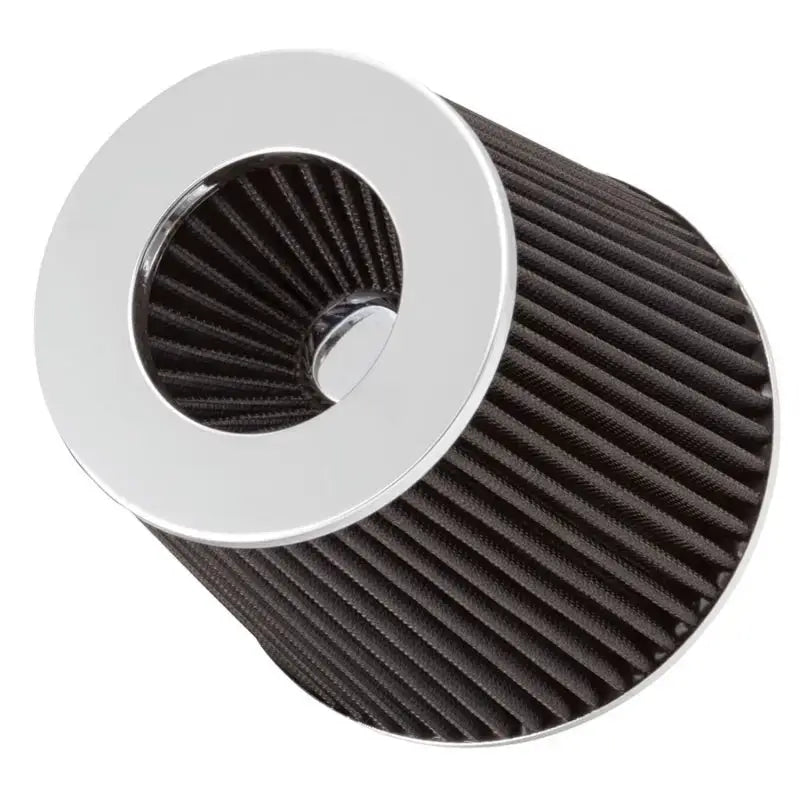 Spectre Adjustable Conical Air Filter 5-1/2in. Tall (Fits 3in. / 3-1/2in. / 4in. Tubes) - Black - Truck & Automotive