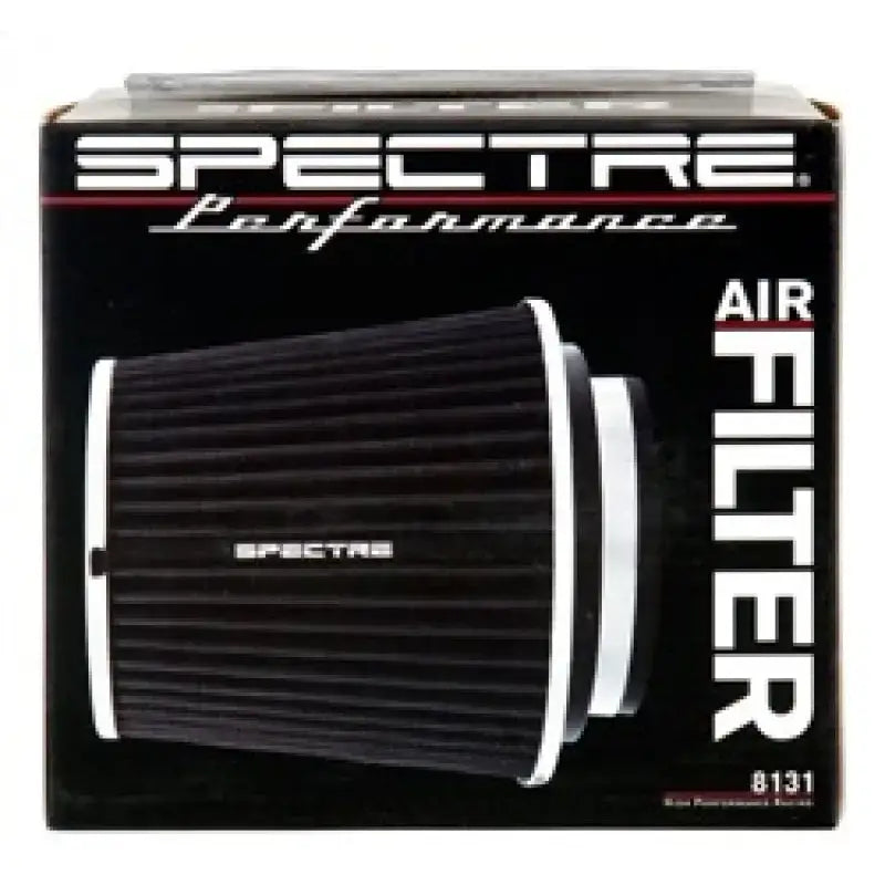 Spectre Adjustable Conical Air Filter 5-1/2in. Tall (Fits 3in. / 3-1/2in. / 4in. Tubes) - Black - Truck & Automotive