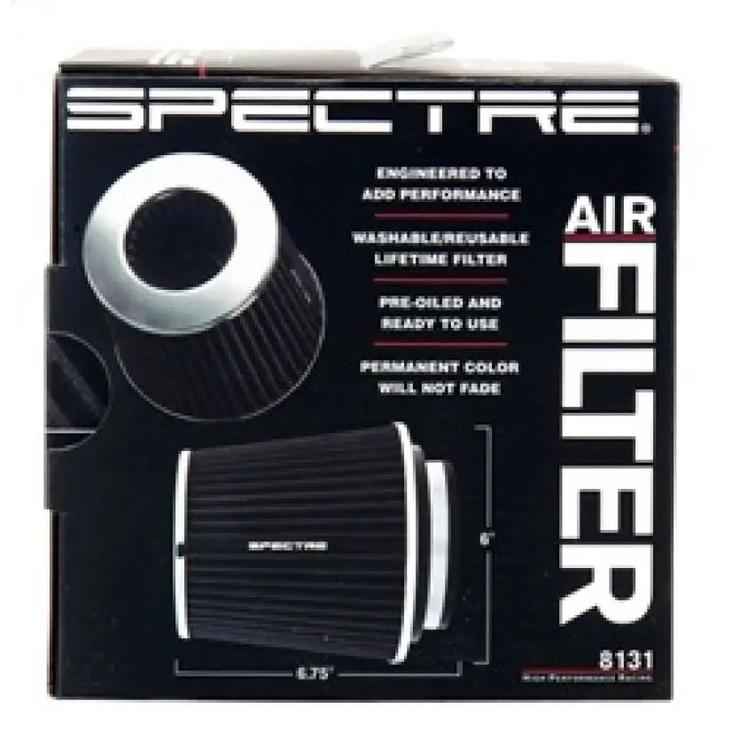 SPECTRE 8131 AIR FILTER ELEMENT BLACK