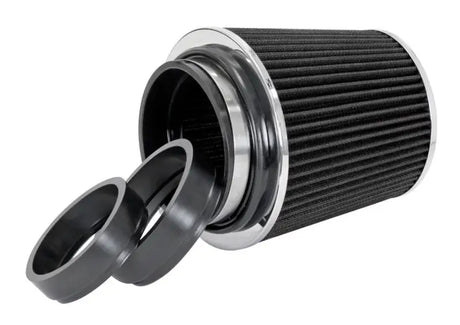 Spectre Adjustable Conical Air Filter 5-1/2in. Tall (Fits 3in. / 3-1/2in. / 4in. Tubes) - Black - Truck & Automotive