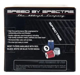 Spectre Adjustable Conical Air Filter 5-1/2in. Tall (Fits 3in. / 3-1/2in. / 4in. Tubes) - Black - Truck & Automotive