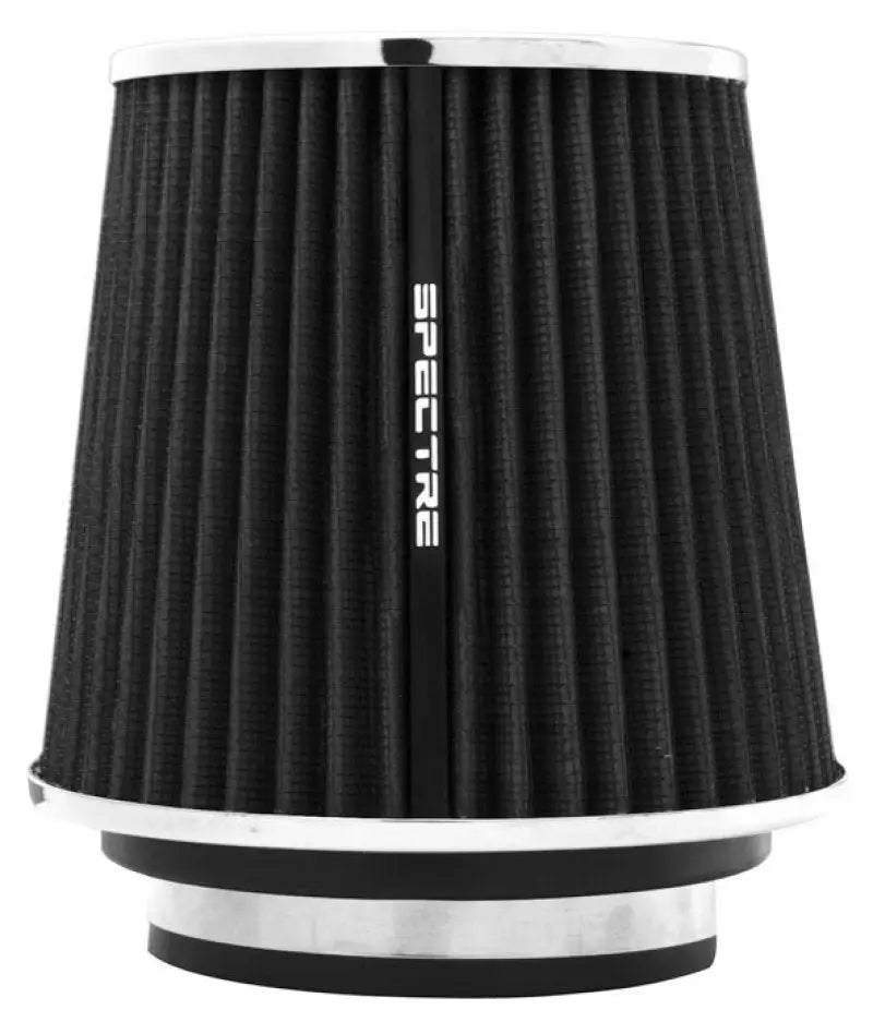 Spectre Adjustable Conical Air Filter 5-1/2in. Tall (Fits 3in. / 3-1/2in. / 4in. Tubes) - Black - Truck & Automotive