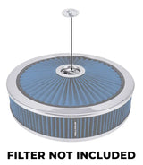 Spectre Air Cleaner Nut Low Profile (Fits 1/4in.-20 Threading) - Chrome 