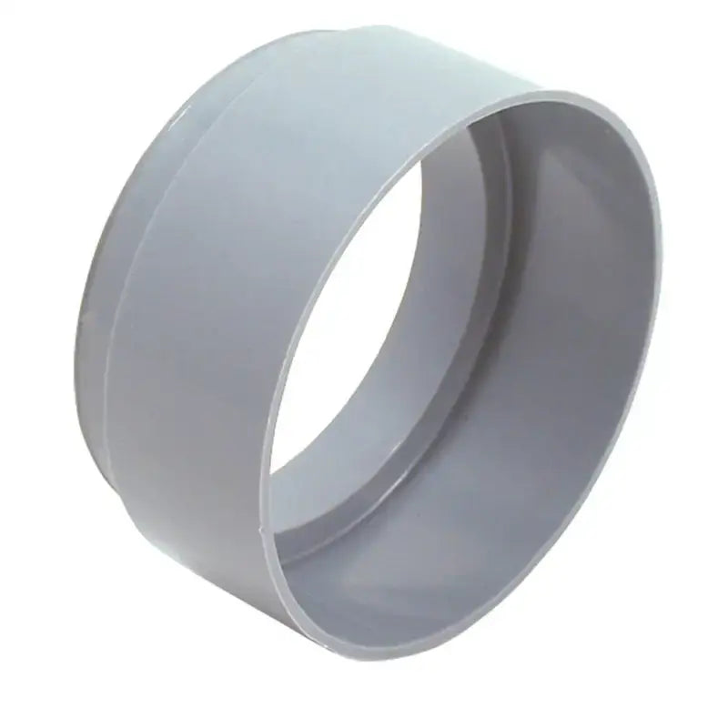 Gray plastic pipe fitting for Spectre Air Duct Hose Filter Adapter 3in