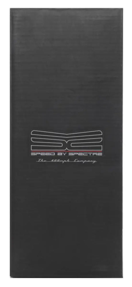 Spectre Air Duct Hose Kit 4in. OD (41in. Ducting / 2 Threaded PVC Couplers) - Black 