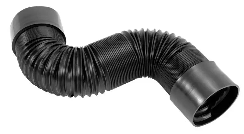 Spectre Air Duct Hose Kit 4in. OD (41in. Ducting / 2 Threaded PVC Couplers) - Black 