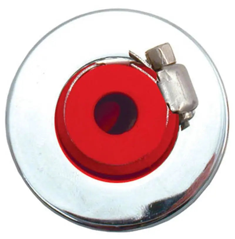 Spectre Breather Filter 10mm Flange / 2in. OD / 1-3/4in. Height - Red - Truck & Automotive