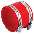 Spectre Coupler 3in. (PVC) w/Insert - Red - Truck & Automotive