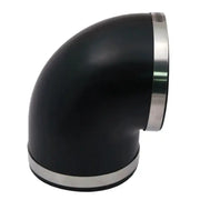 Spectre Spectre Coupler 4in. Elbow / 90 Degree (PVC) - Black
