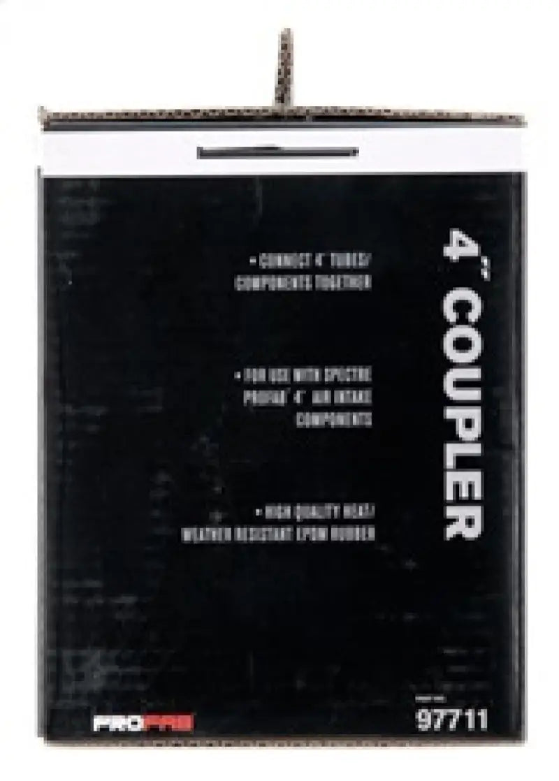 Spectre Coupler 4in. ID - Black 