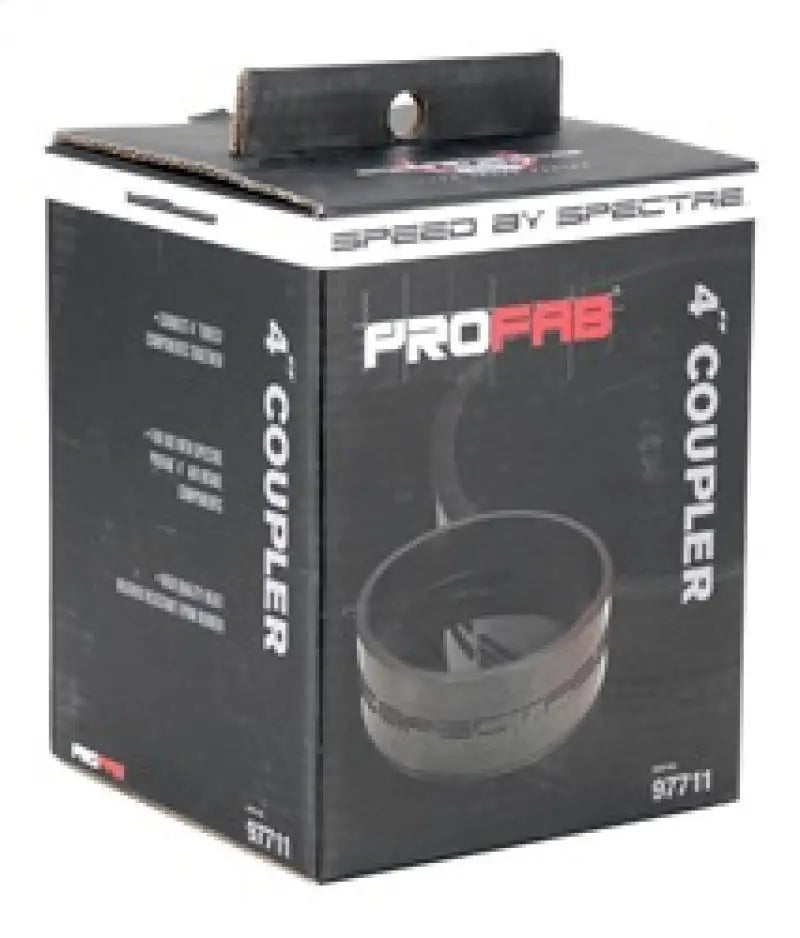 Spectre Coupler 4in. ID - Black 