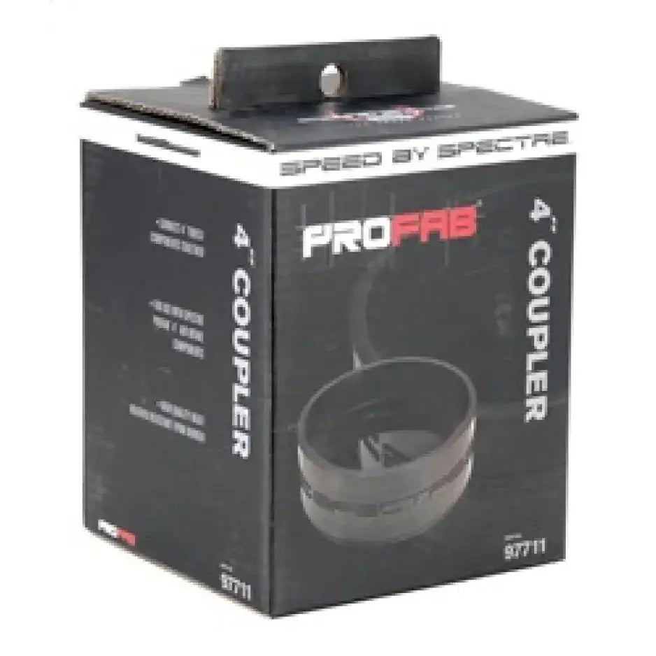 Spectre Coupler 4in. ID - Black 