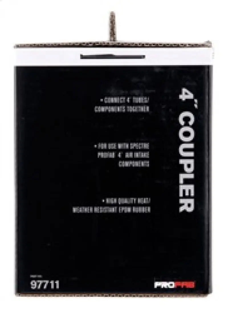 Spectre Coupler 4in. ID - Black 