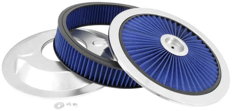 Spectre ExtraFlow HPR Air Cleaner Assembly 14in. x 3in. - Blue 