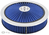 Spectre Spectre ExtraFlow HPR Air Cleaner Assembly 14in. x 3in. - Blue