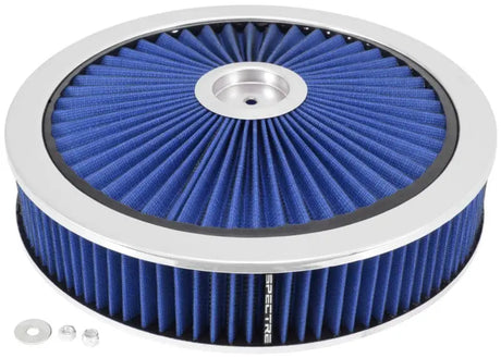 Spectre Spectre ExtraFlow HPR Air Cleaner Assembly 14in. x 3in. - Blue