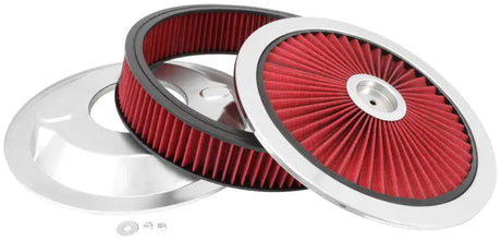Spectre ExtraFlow HPR Air Cleaner Assembly 14in. x 3in. - Red 