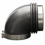 Spectre Flex Coupler Elbow 4in. ID / ID 90 Degree - Black 
