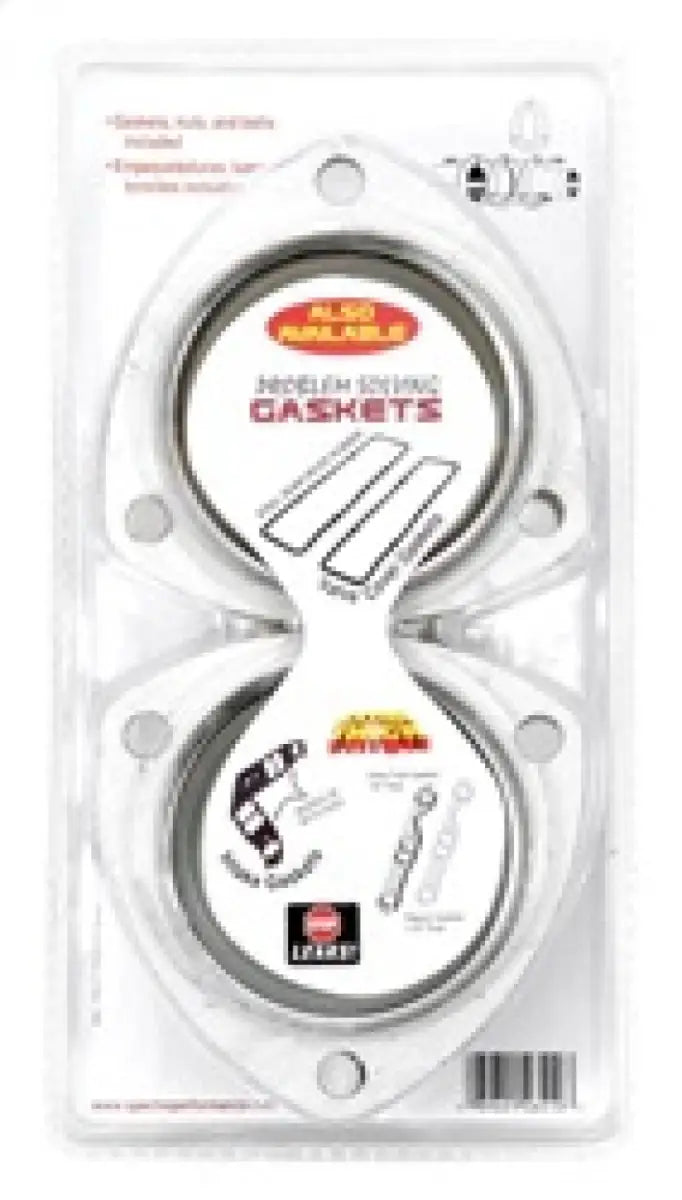 Exhaust header gaskets in packaging for Spectre Header Reducer Kit 3in seamless fit