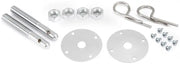 Spectre Spectre Hood Pin Kit - Chrome