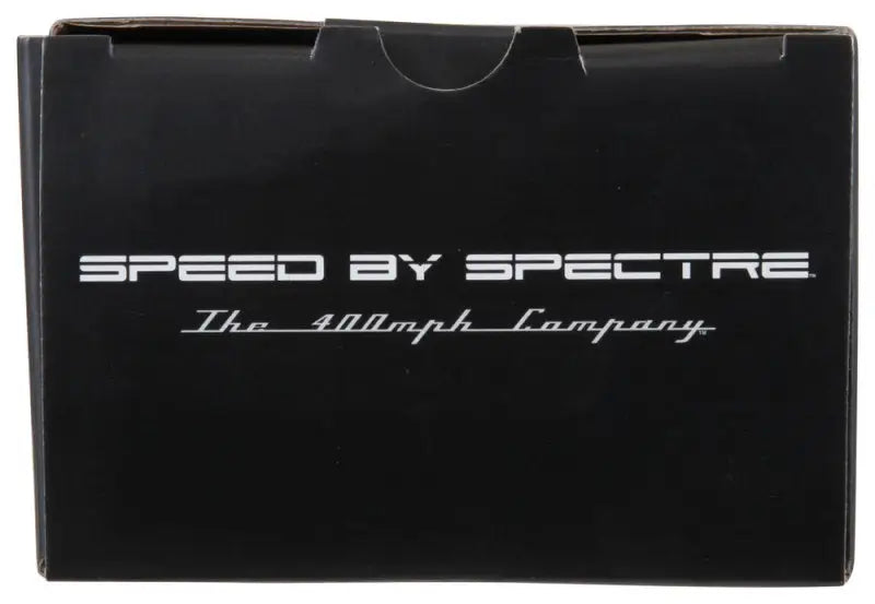 Black box with Speed by Spectre text on aluminum mass air flow sensor adapter kit