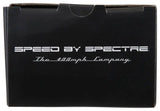 Black box with Speed by Spectre text on aluminum mass air flow sensor adapter kit