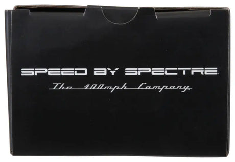 Black box with Speed by Spectre text on aluminum mass air flow sensor adapter kit