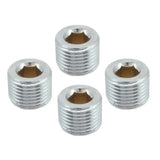 Spectre Pipe Plug 1/2in. NPT - 4 Pack 