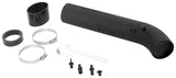 Black Spectre Universal Intake Tube Kit 3in. with hardware for easy install