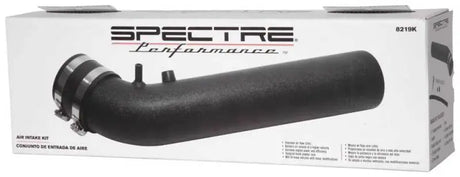 Spectre Universal Intake Tube Kit 3in Aluminum Black in box for easy setup