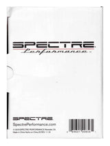 Spectre Universal Intake Tube Kit 3in Aluminum Black with Spectre Performance packaging