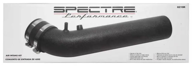 Black Spectre Universal Intake Tube Kit 3in Aluminum for enhanced airflow