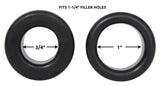 Spectre Valve Cover Grommets (For Covers w/1-1/4in. Filler-Breather Holes) OEM Replacement 