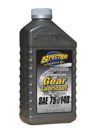 Spectro Platinum 75W140 Synthetic Transmission Gear Lubricant in a 1L bottle