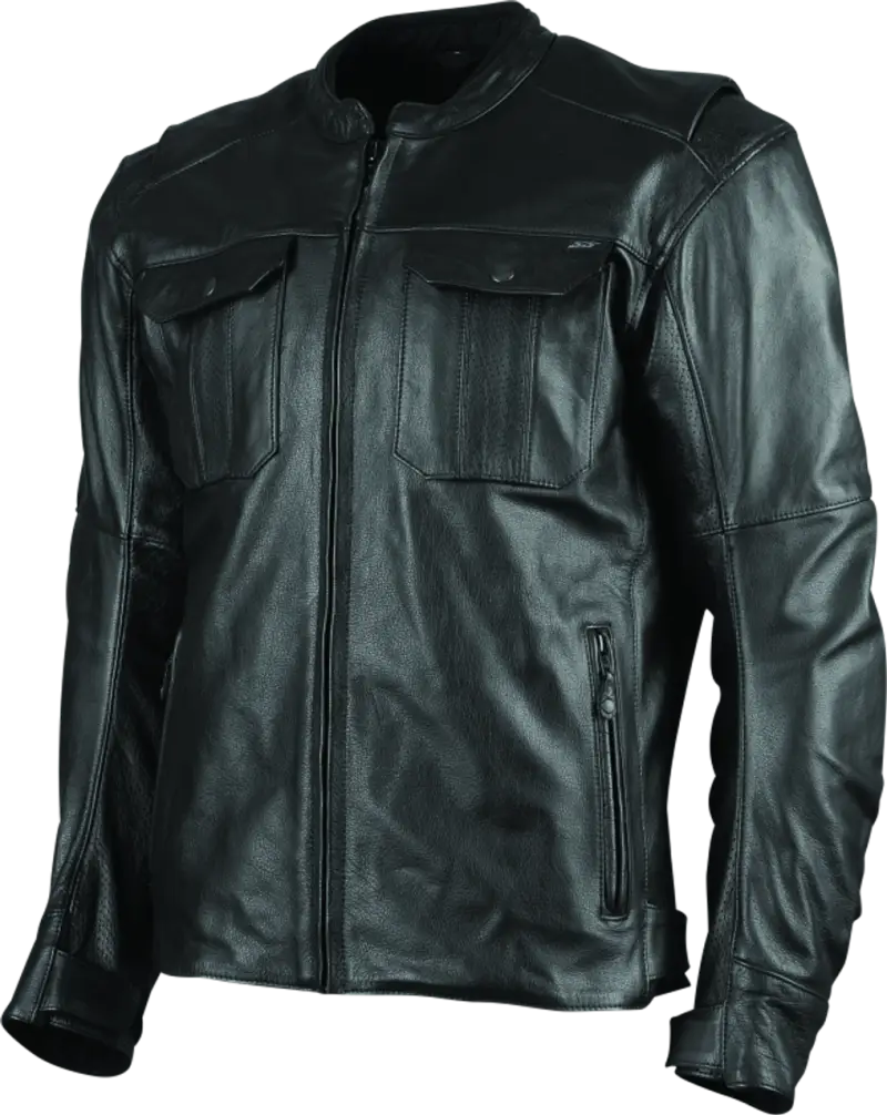 Speed and Strength Band of Brothers Leather Jacket Black - Small - 880365 - Apparel