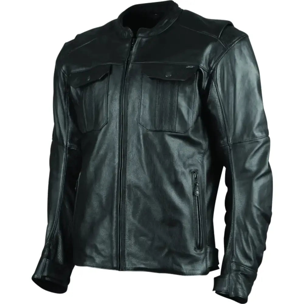 Speed and Strength Band of Brothers Leather Jacket Black - Small - 880365 - Apparel
