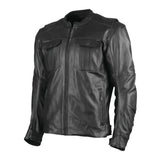 Black Leather Jacket from Speed and Strength Band of Brothers collection in XL style